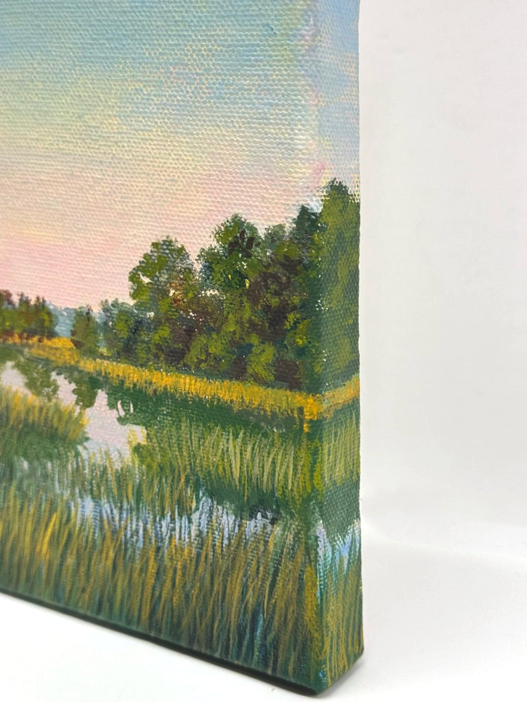 MEANDERING original oil painting by Rick Wells