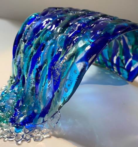 Glass Crashing Wave