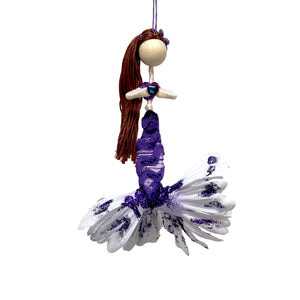 Flower Mermaid Doll Ornaments