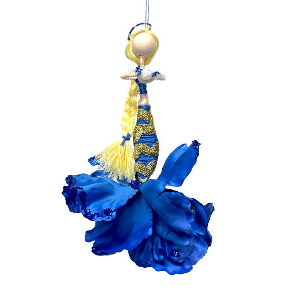 Flower Mermaid Doll Ornaments