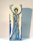 MESSENGER ANGEL acrylic painting by Mary Louise Nechtman