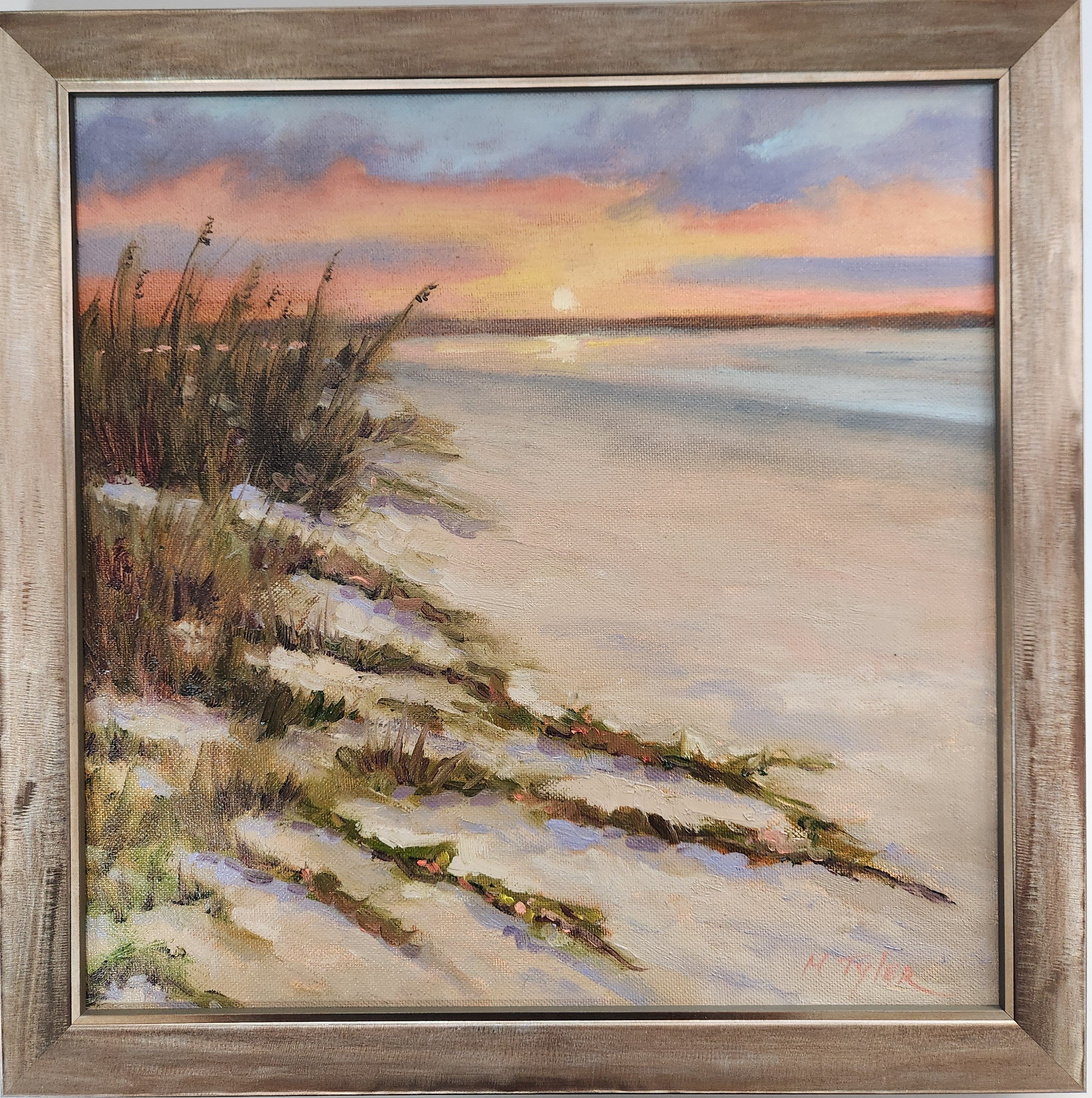 BEACH MORNINGS oil painting by Michele Tyler