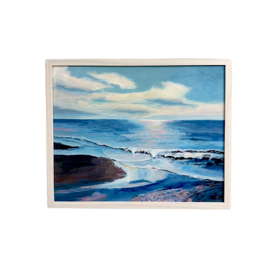 MILES AWAY original acrylic painting by Ann Thompson