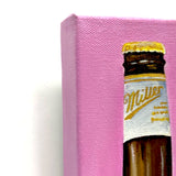 MILLER LITE acrylic painting by Beppy Nechtman