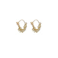 Mini Fringe Hoop Earrings