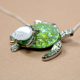 Mama & Baby Turtle Necklace