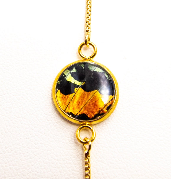 Monarch Butterfly Wing Bracelet