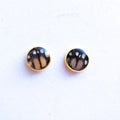 Monarch Butterfly Wing Earrings