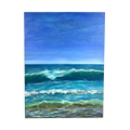 MORNING SURF original oil by Jeny McCullough