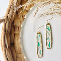 Mosaic Sea Glass Earrings