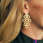 Multi Circle Post Earrings