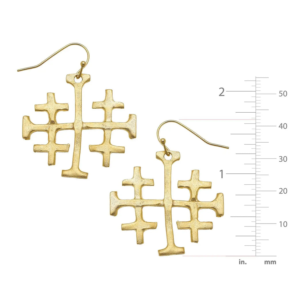 Multi Cross Earrings