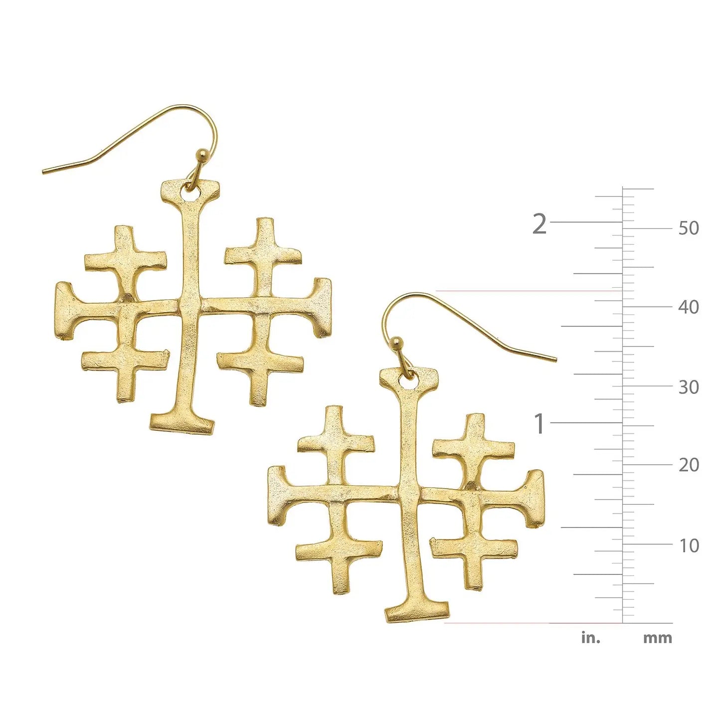Multi Cross Earrings