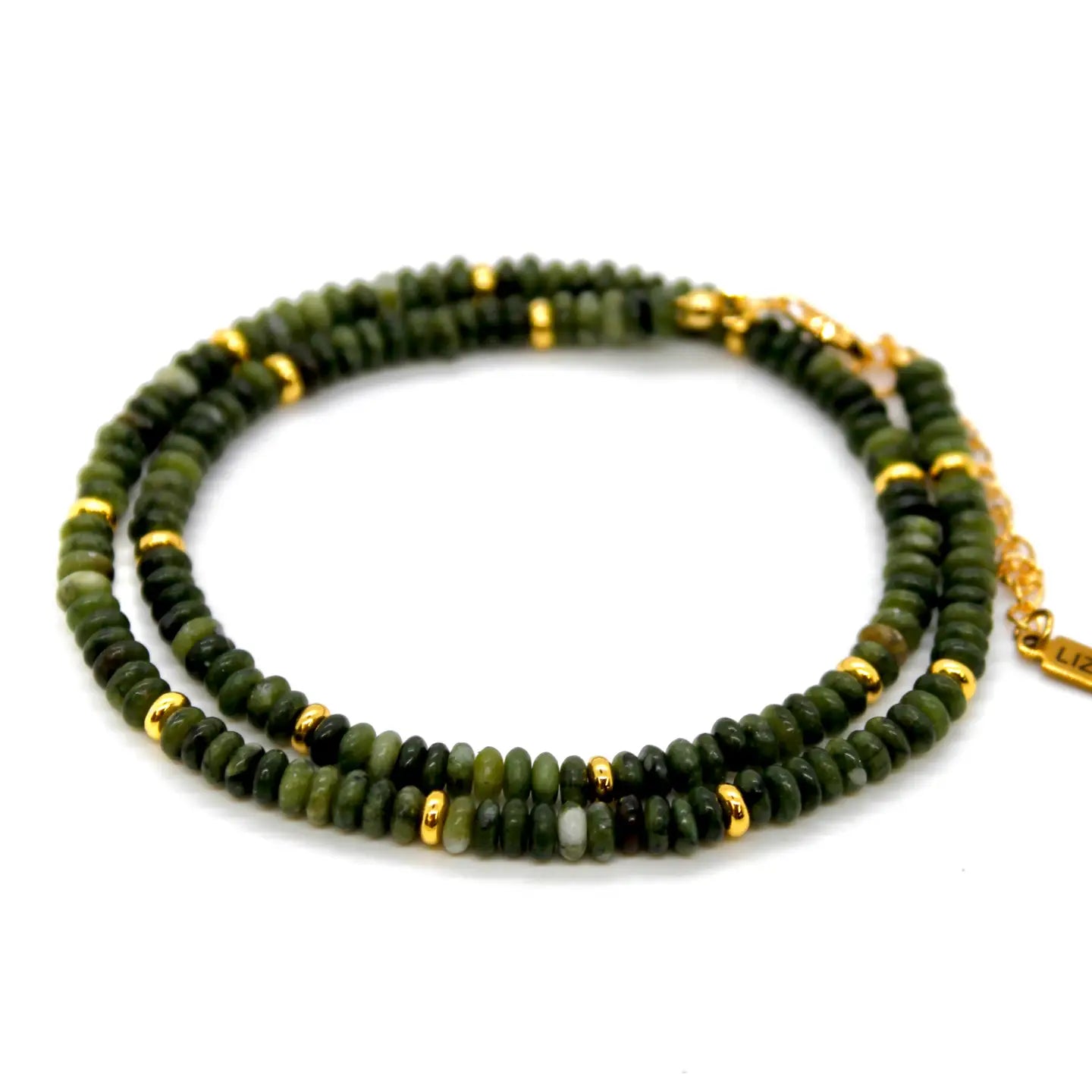 Olive Jade Necklace