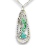 Bioluminescent Opal Necklace