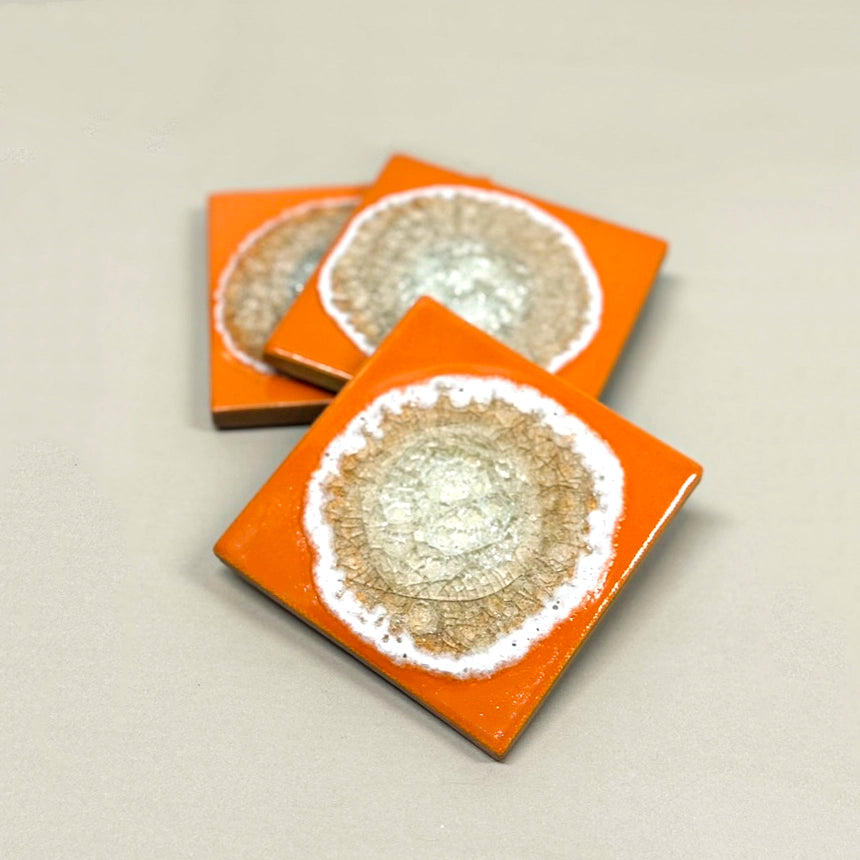 Geode Crackle Coaster