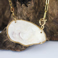 Oyster Shell Toggle Necklace