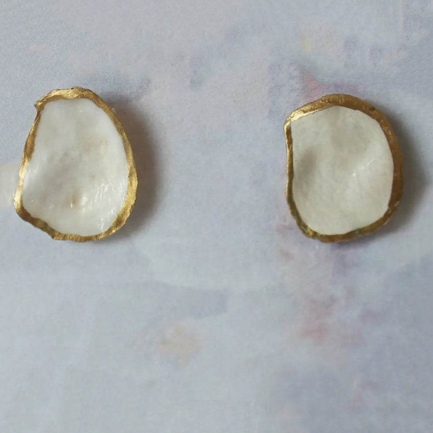 Oyster Stud Earrings