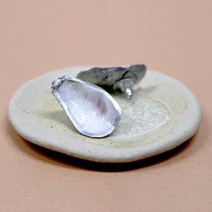 Oyster Shell Stud Earrings