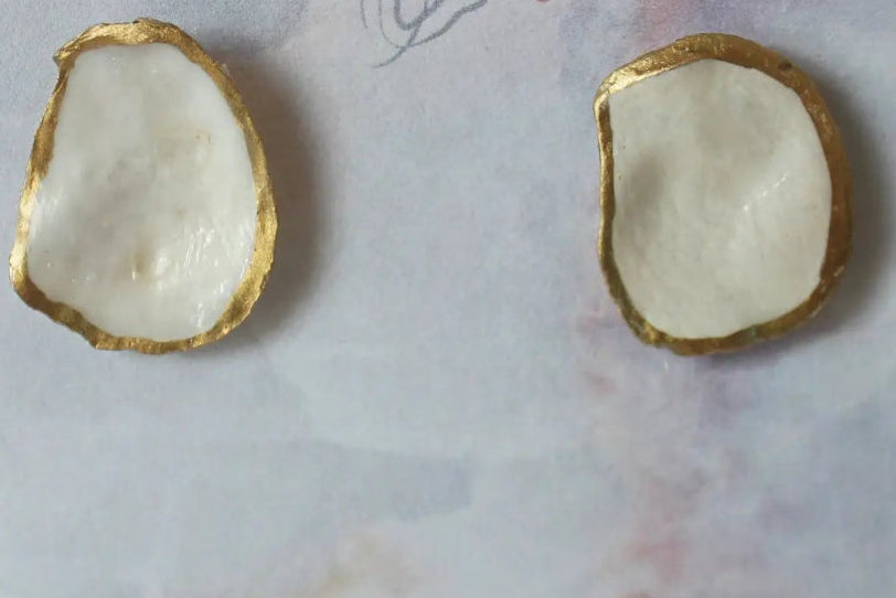 Oyster Stud Earrings