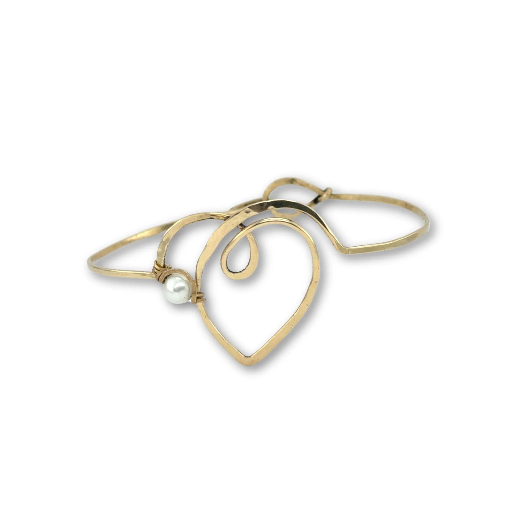 Pearl Heart Bracelet