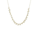 Keishi Pearl Short Fringe Necklace