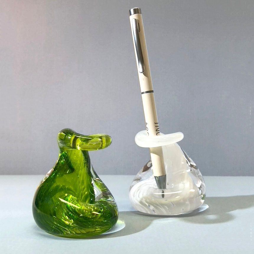 Glass Pen Holder