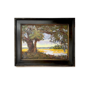 POINT OF PINES original oil painting by Dorothy Allston Rogers