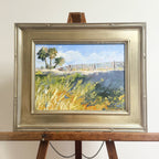 POISED PALMETTOS oil painting by Holly Glasscock
