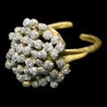 Queen Anne's Lace Adjustable Ring