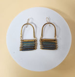 Gold Ladder Earrings