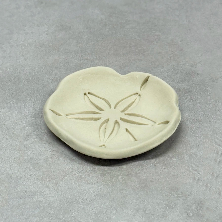 Ceramic Sand Dollar Dish