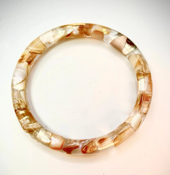 Mother of Pearl Shell Bangle