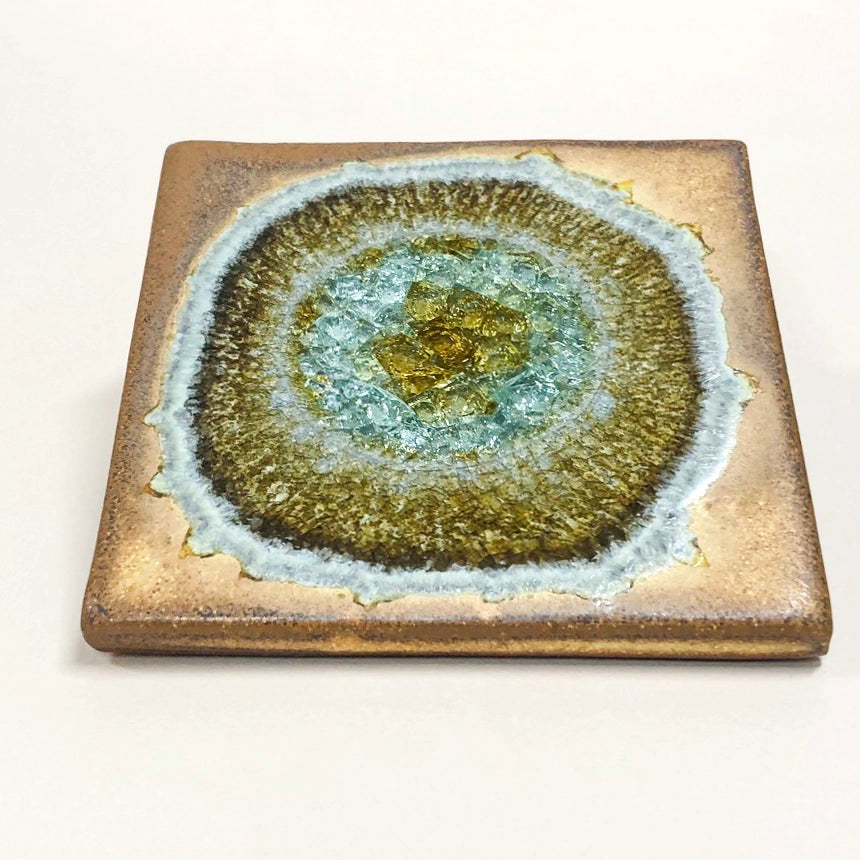 Geode Crackle Coaster