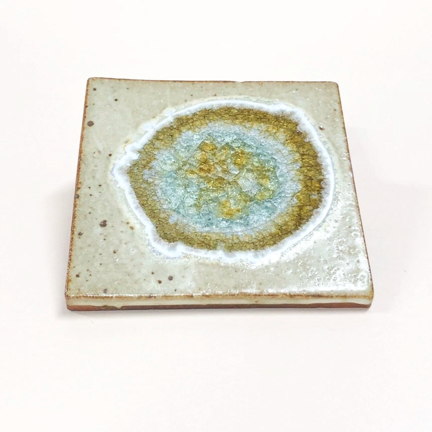 Geode Crackle Coaster