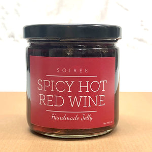 Spicy Hot Red Wine Jelly