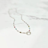 Stained Glass Collier Necklace