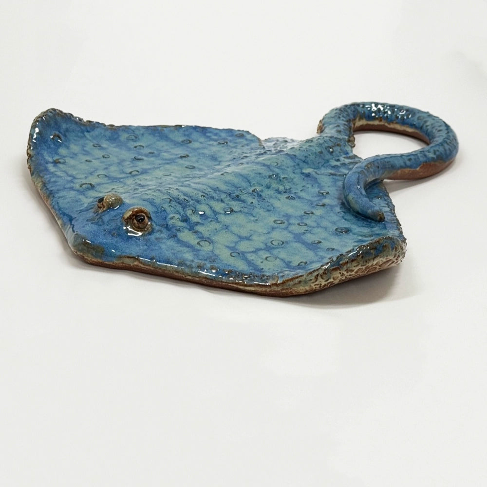 Blue Ceramic Stingray