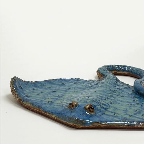 Blue Ceramic Stingray