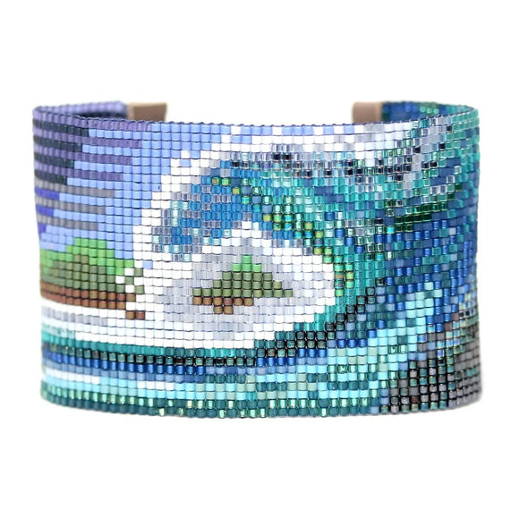Swell Cuff Beaded Bracelet