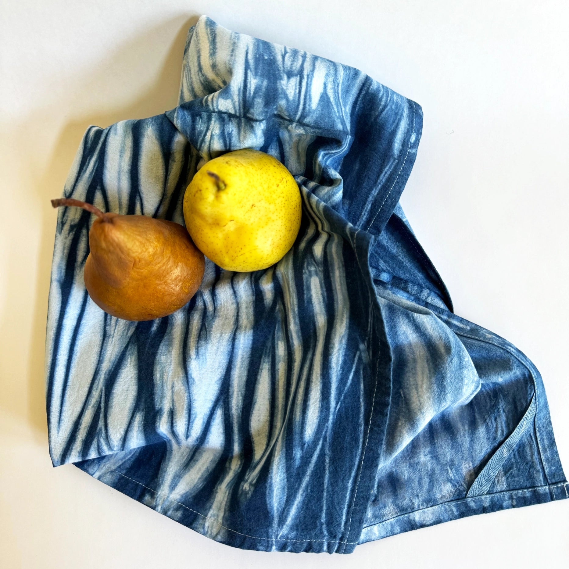 Indigo Dyed Tea Towel