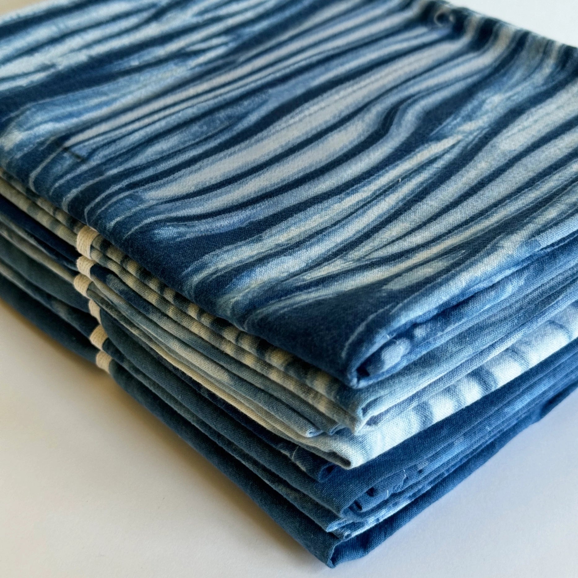 Indigo Dyed Tea Towel