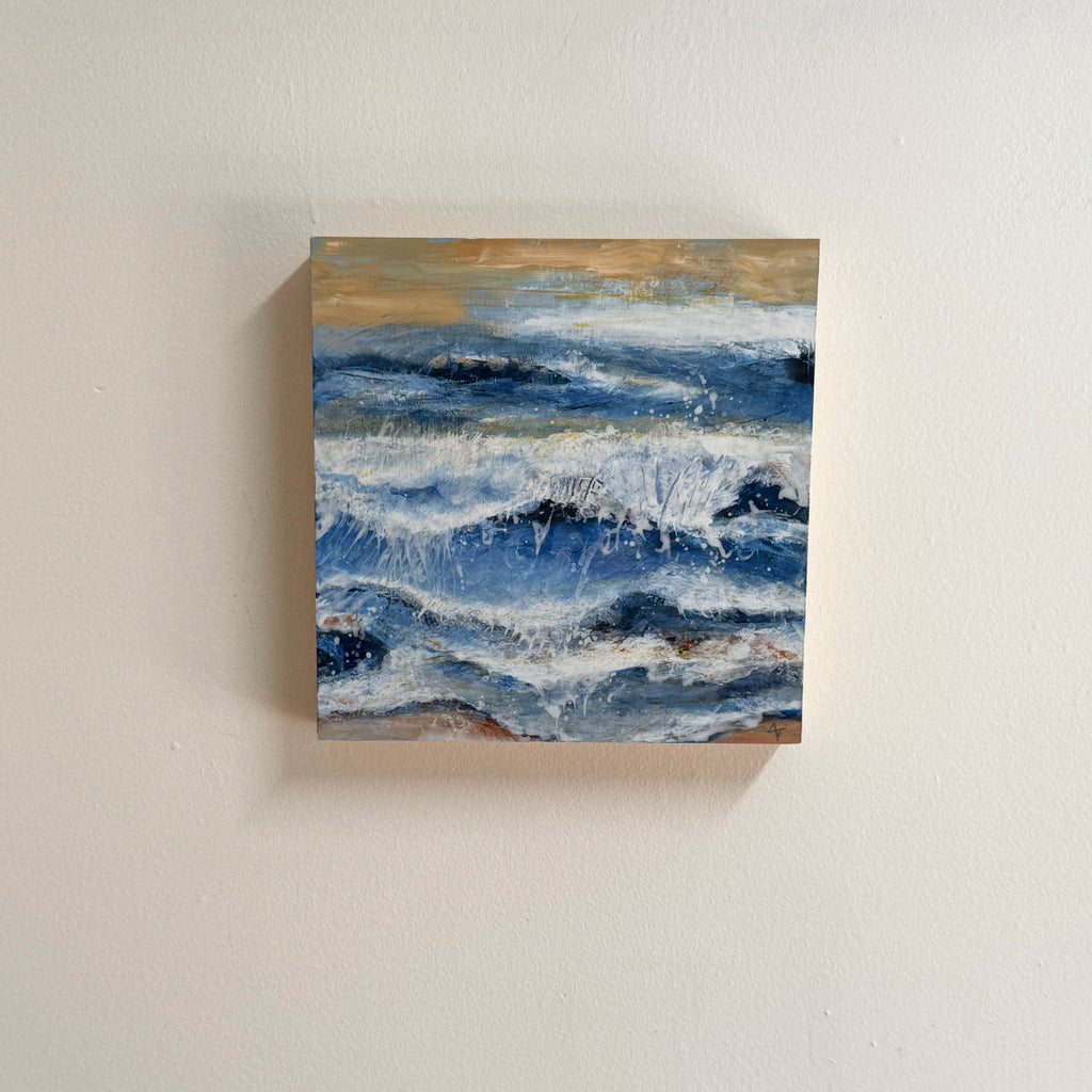TIME AND TIDE III acrylic painting by Ann Thompson