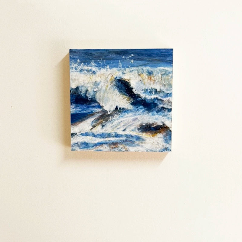 TIME AND TIDE IV acrylic painting by Ann Thompson