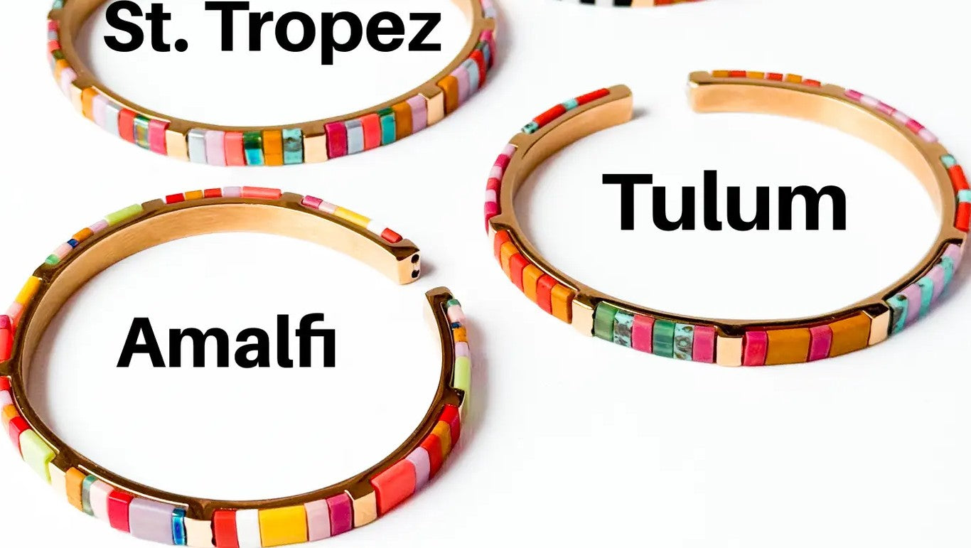Tila Bead Cuff Bracelets