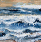 TIME AND TIDE III acrylic painting by Ann Thompson