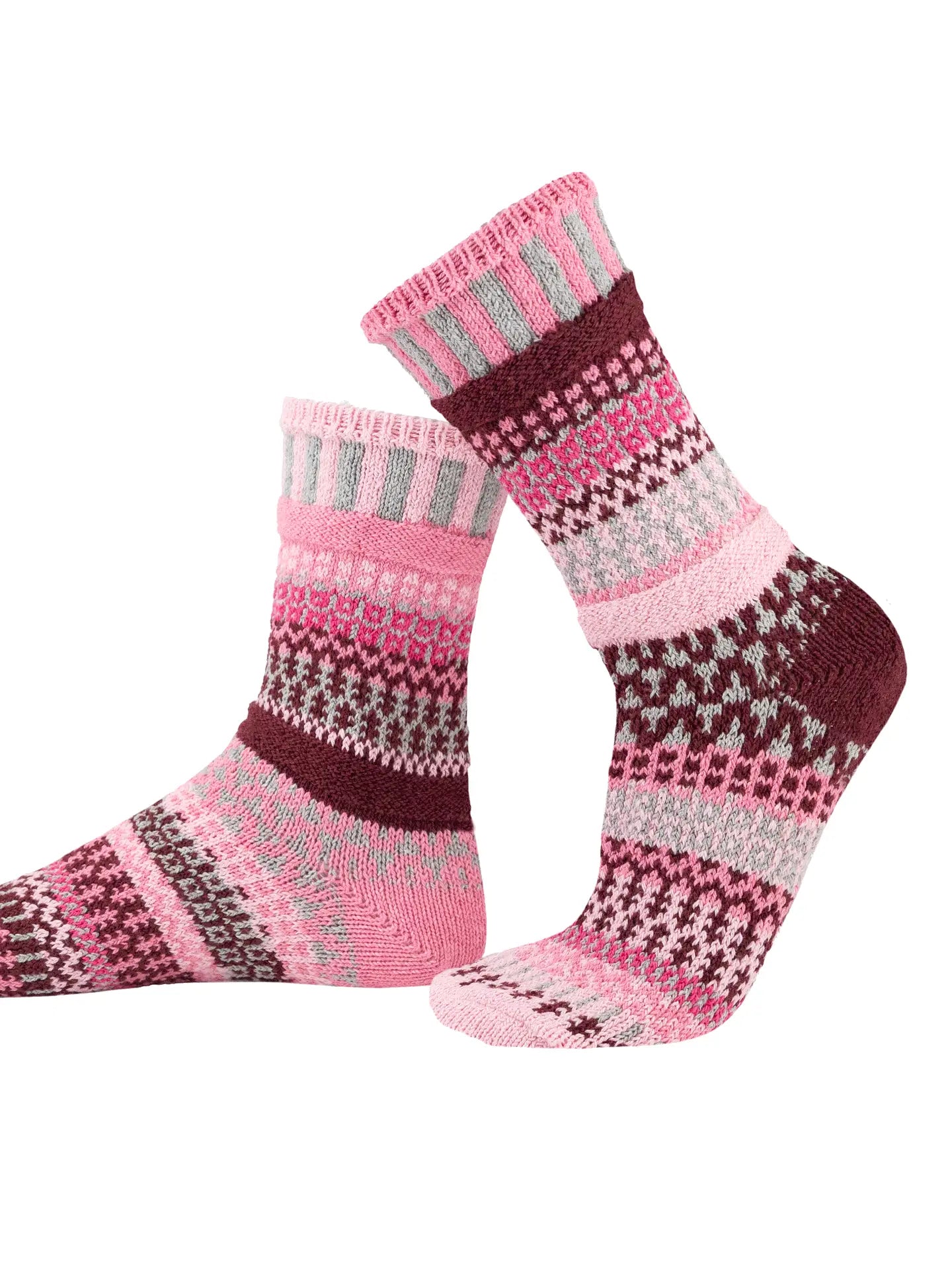 Valentine's Day Alpenrose Socks