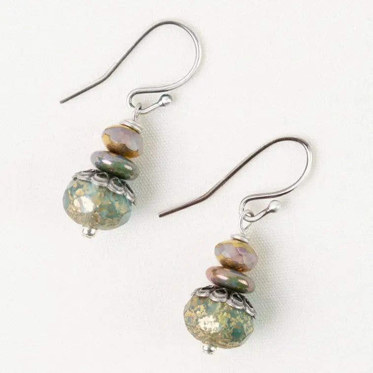 Water Lily Simple Earrings