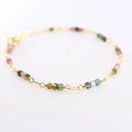Watermelon Tourmaline Bracelet
