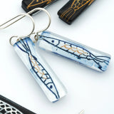 Glass Fish Earrings